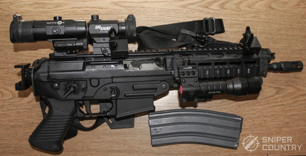 Sig Sauer P556 folded stock