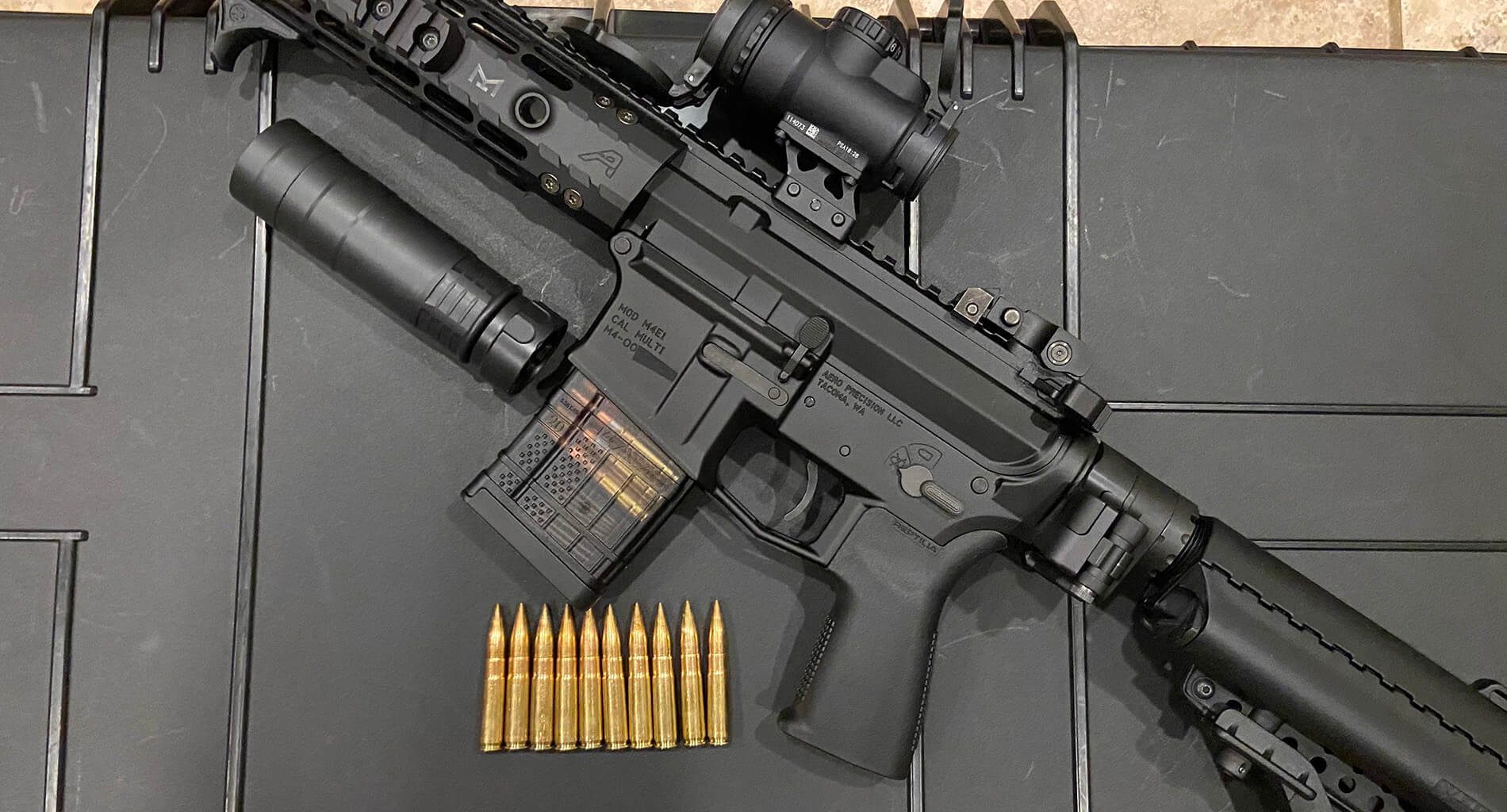 .300 Blackout rifle