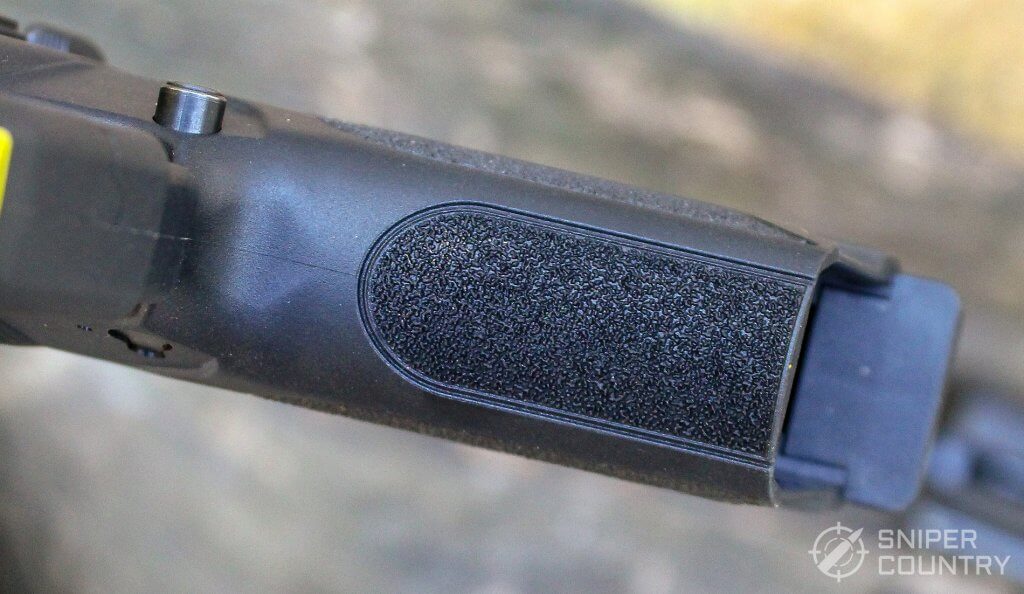 empty grip of the Ruger Security-9