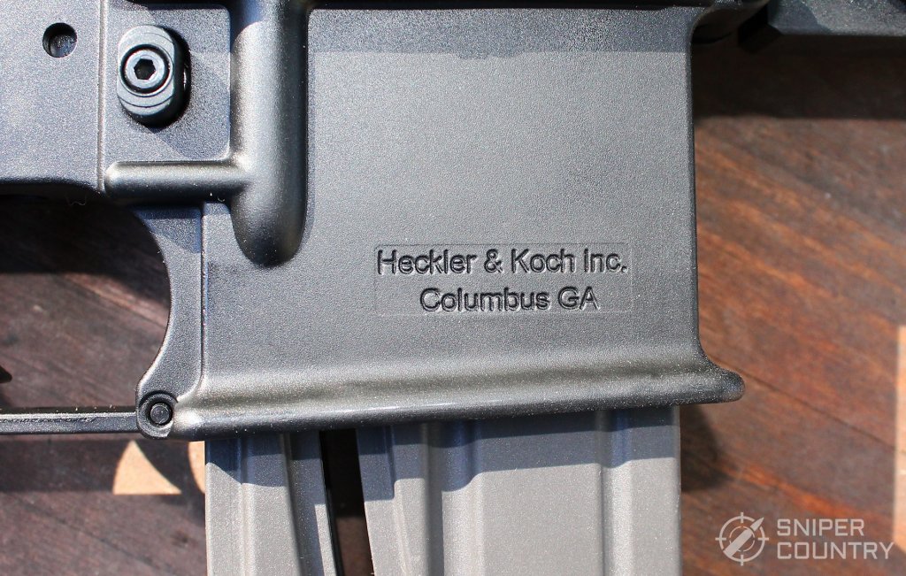 HK416 branding