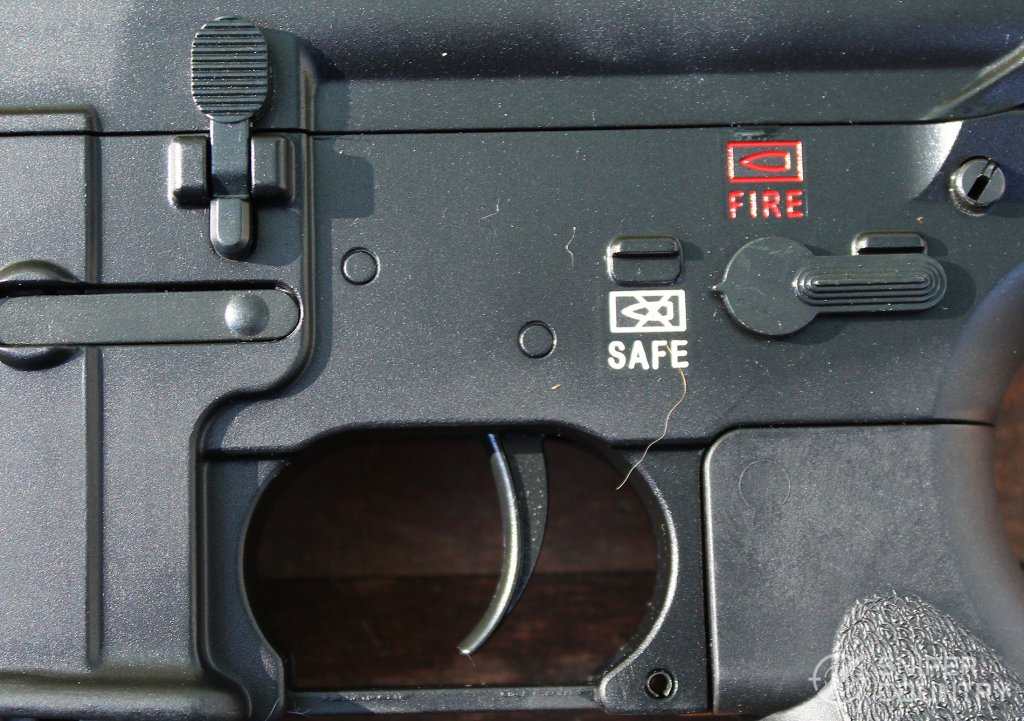 HK 416 Pistol Review HK416 safety