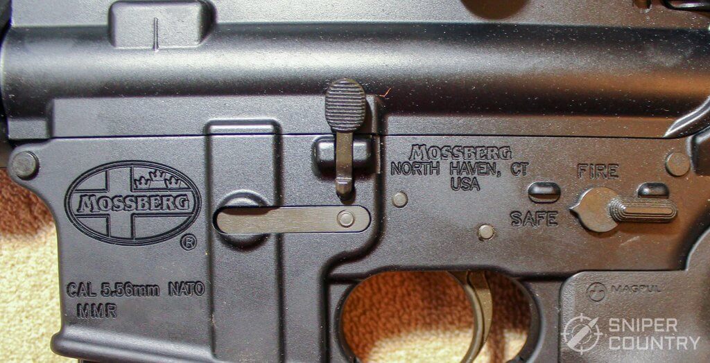 mossberg branding on the MMR