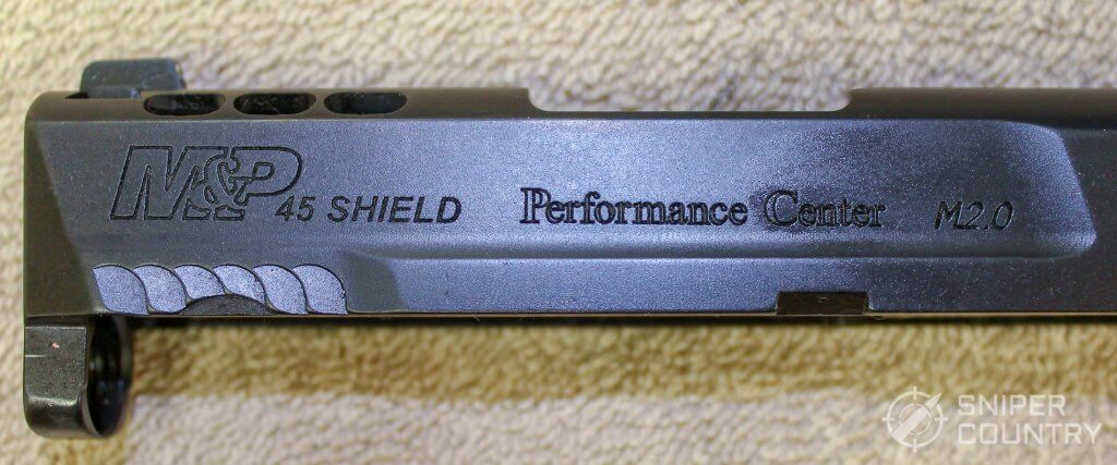 M&P Shield M2.0 slide engraving