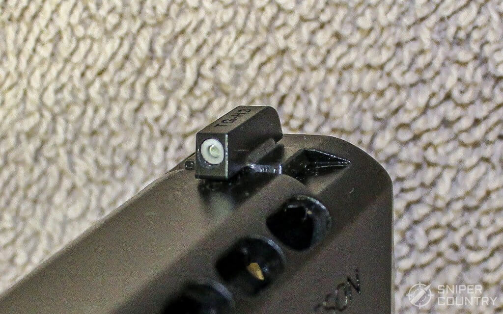 front sight of the M&P Shield M2.0