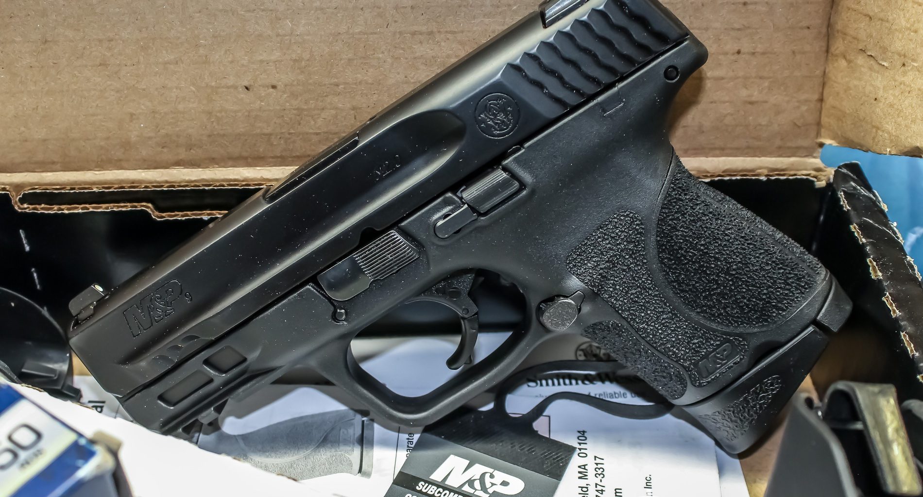 S&W M&P 9mm Compact Title