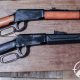 rossi 22 lever action rifle side by side