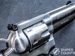 Close up shot of the Ruger GP100