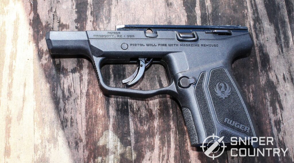 The frame of the new Ruger Max-9 pistol