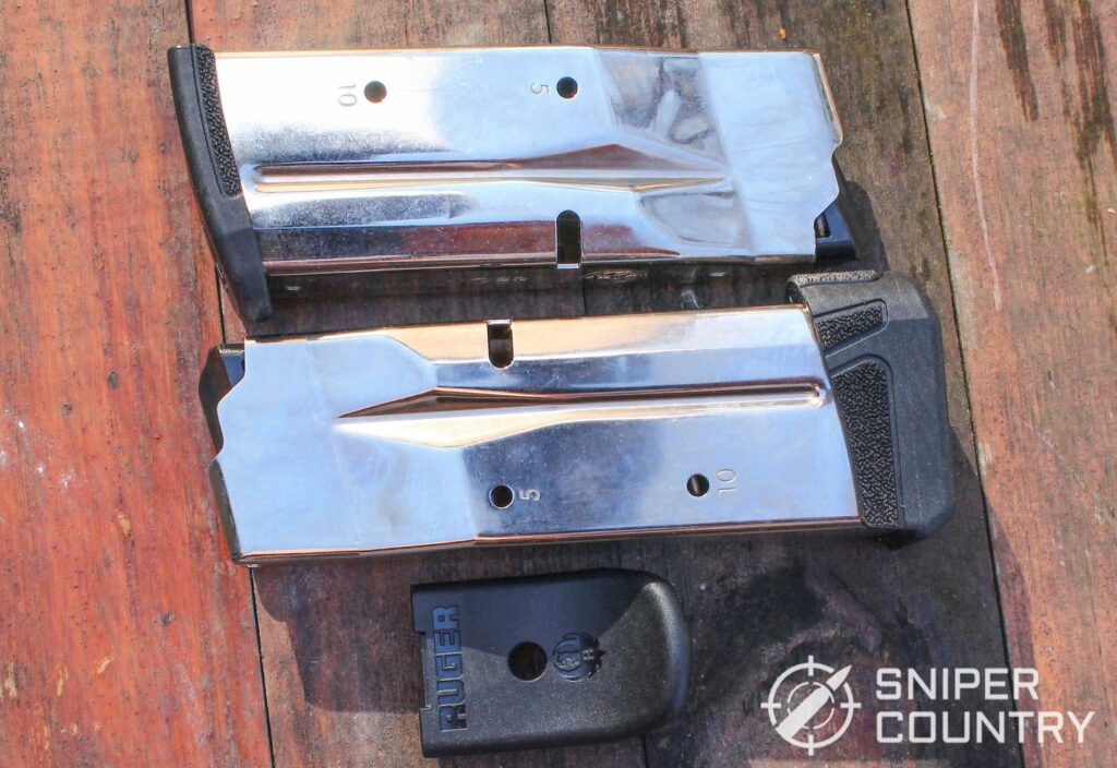 Close up shot of the new Ruger Max-9 pistol magazines
