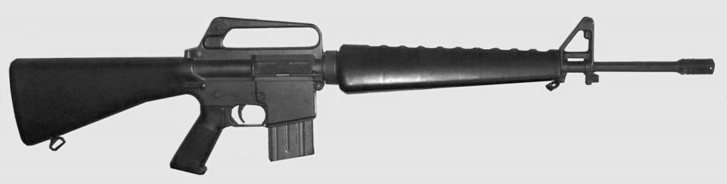 Best Gun for Home Defense 1973 Colt AR-15 SP1 Sporter rifle