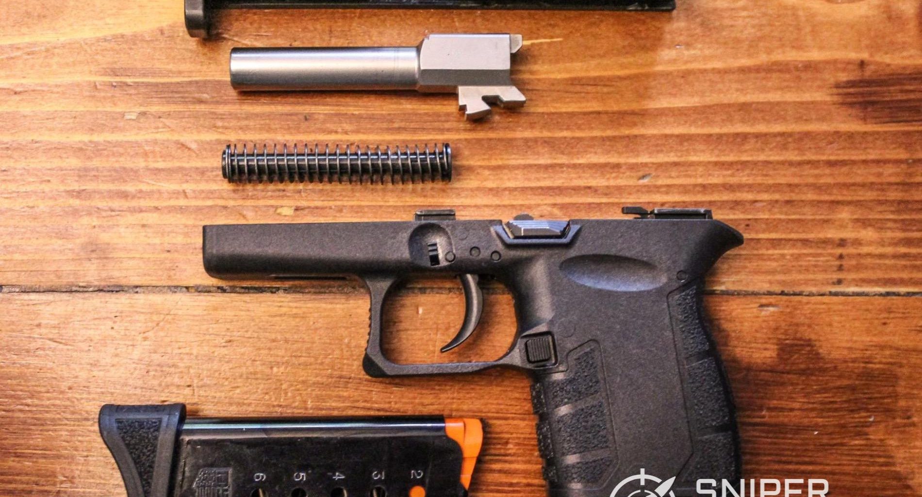 DB9 Pistol Stripped and in parts