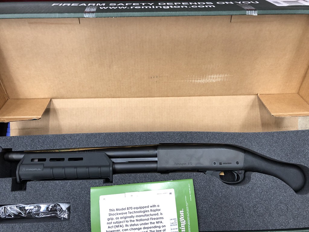 The Non-NFA Remington TAC-14 Remington TAC-14 inside the box