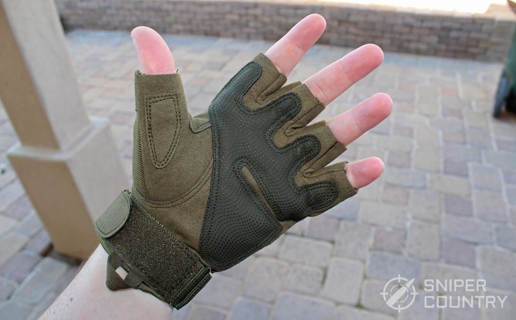 Titan Ops Gloves on Hand
