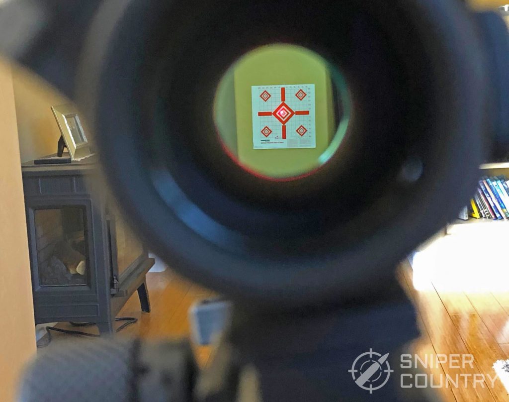 ar 15 scopes A view through the Aimpoint PRO