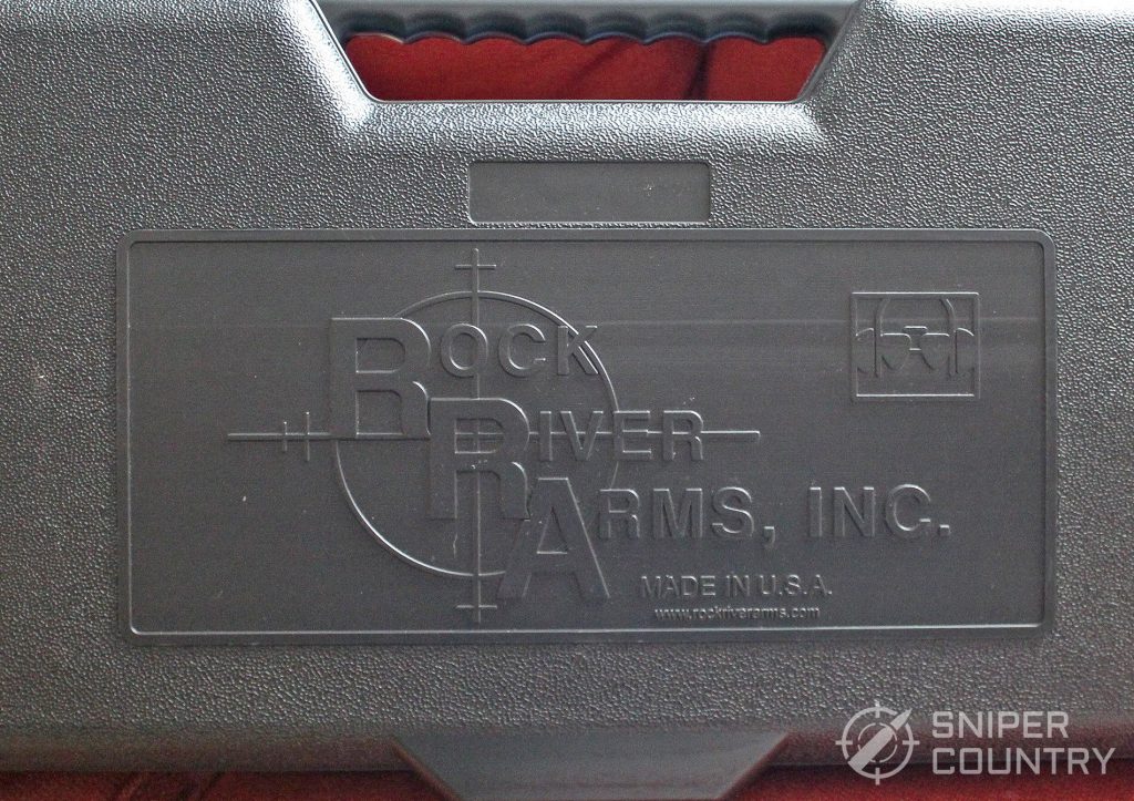 Rock River Arms Logo Imprinted in a Gun Case