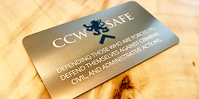CCW Safe Membership card