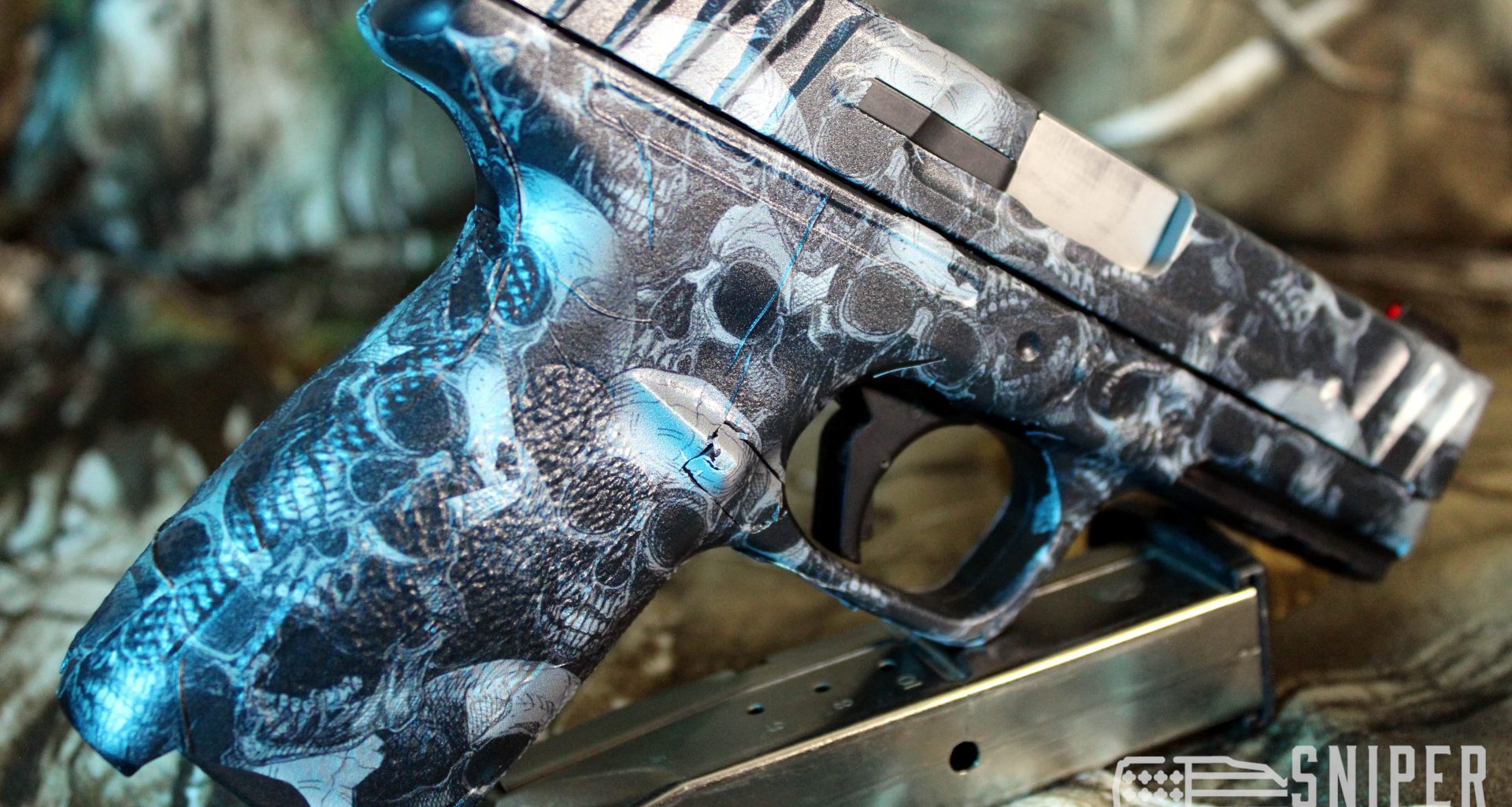 Premium Skin Skulls Pattern