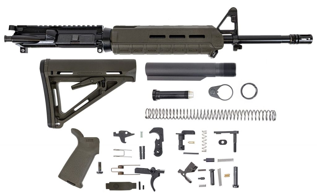 ar15 rifle parts kit for building