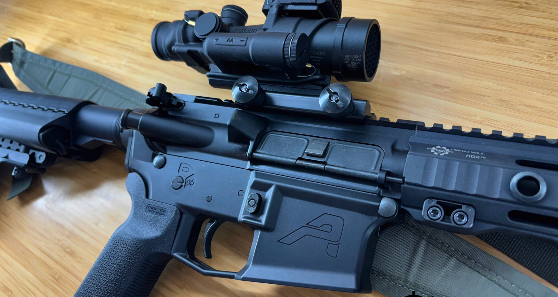 ar15 rifle with scope
