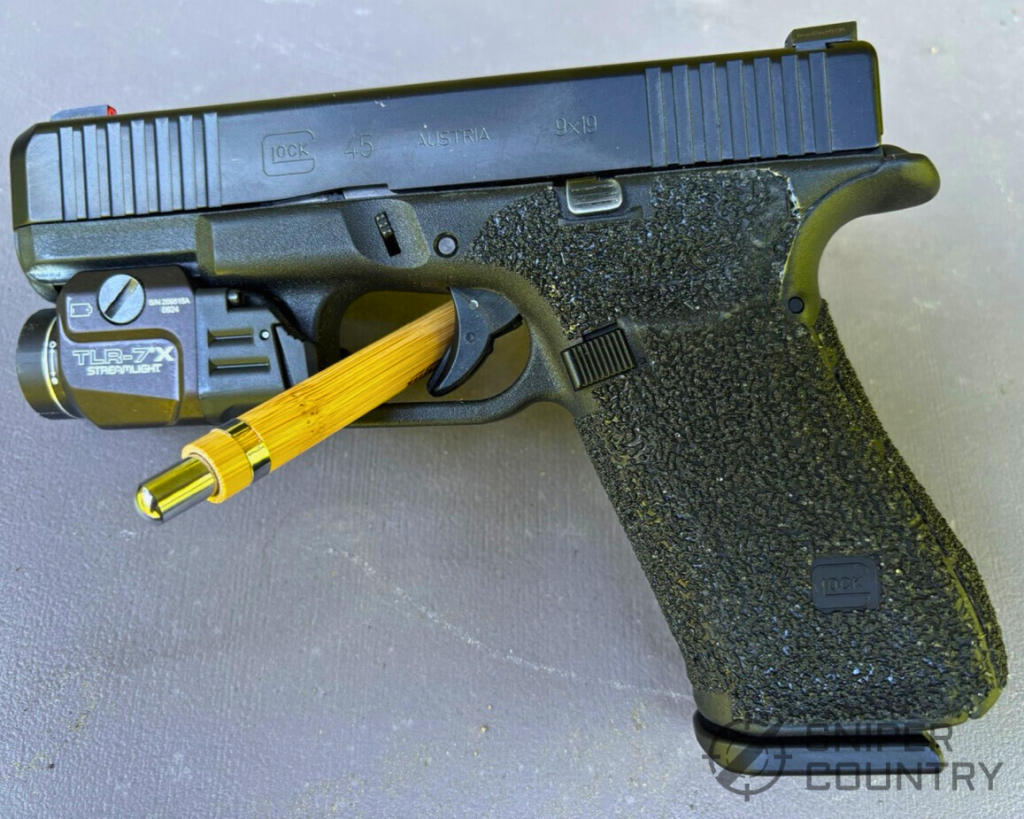 Glock 45 with TLR-7X pistol light