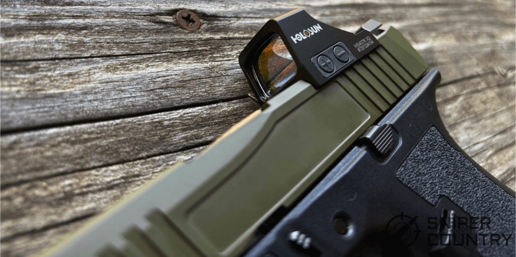 holosun 407K X2 edc pistol red dot
