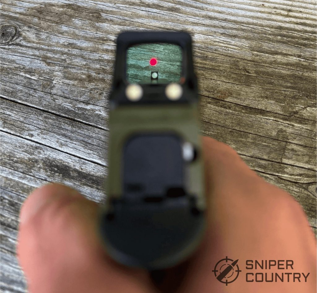 holosun 407K X2 red dot reticle