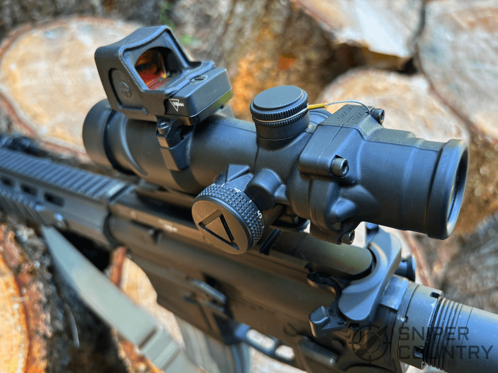 TA02 ACOG brightness adjustment knob