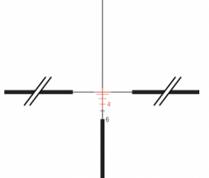 ACOG crosshair reticle