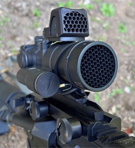 ACOG with anti-reflection devices