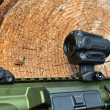 red dot tactical rifle scope