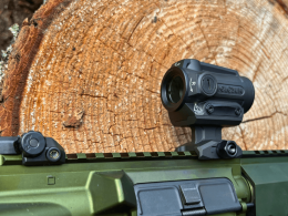 red dot tactical rifle scope