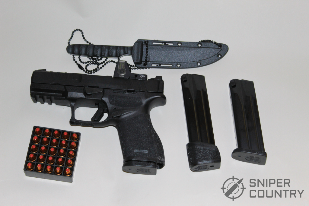 springfield echelon 9mm duty pistol with red dot sight