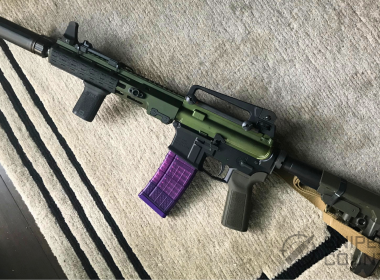 Geissele 11.5 AR-15 with silencer