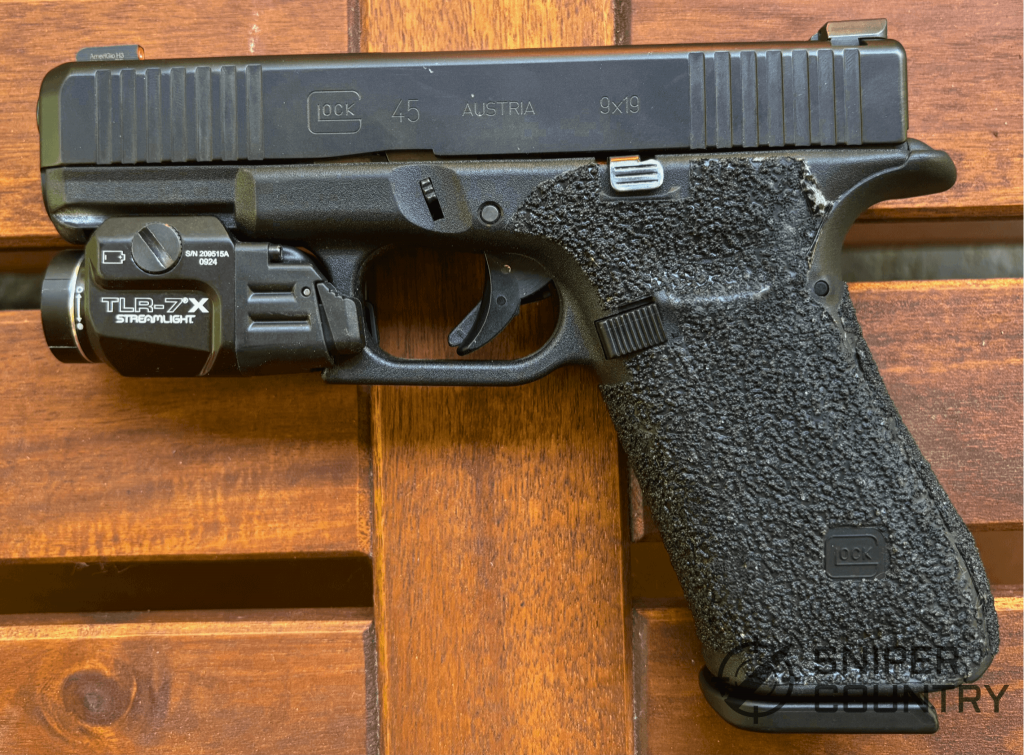 Glock 45 with TLR-7X pistol light