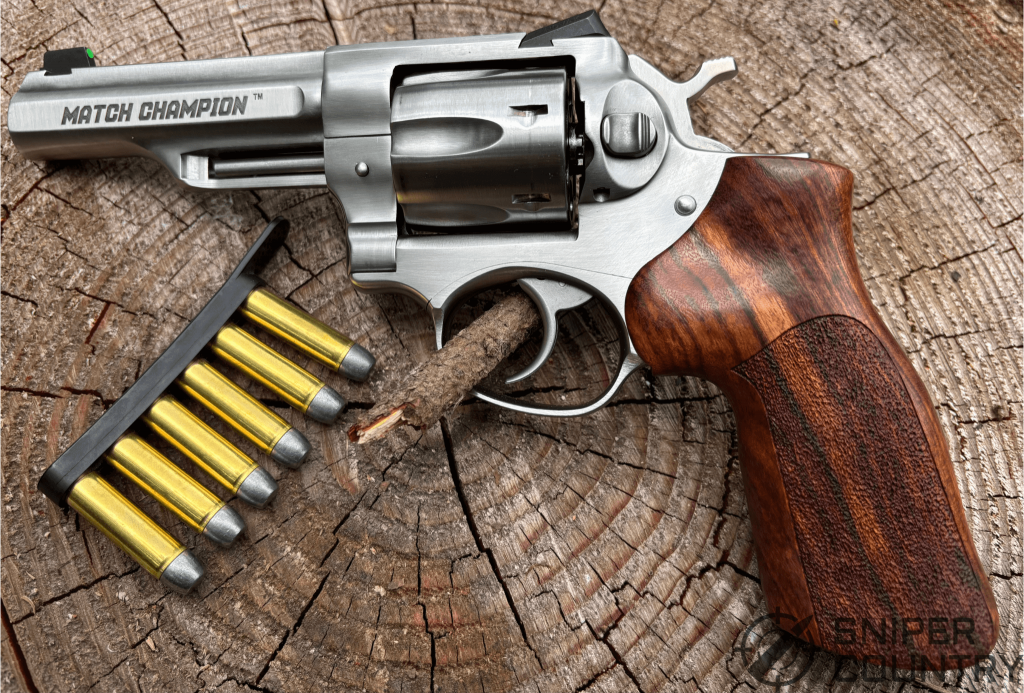Ruger GP100 Match Champion with Buffalo Bore 357 ammo