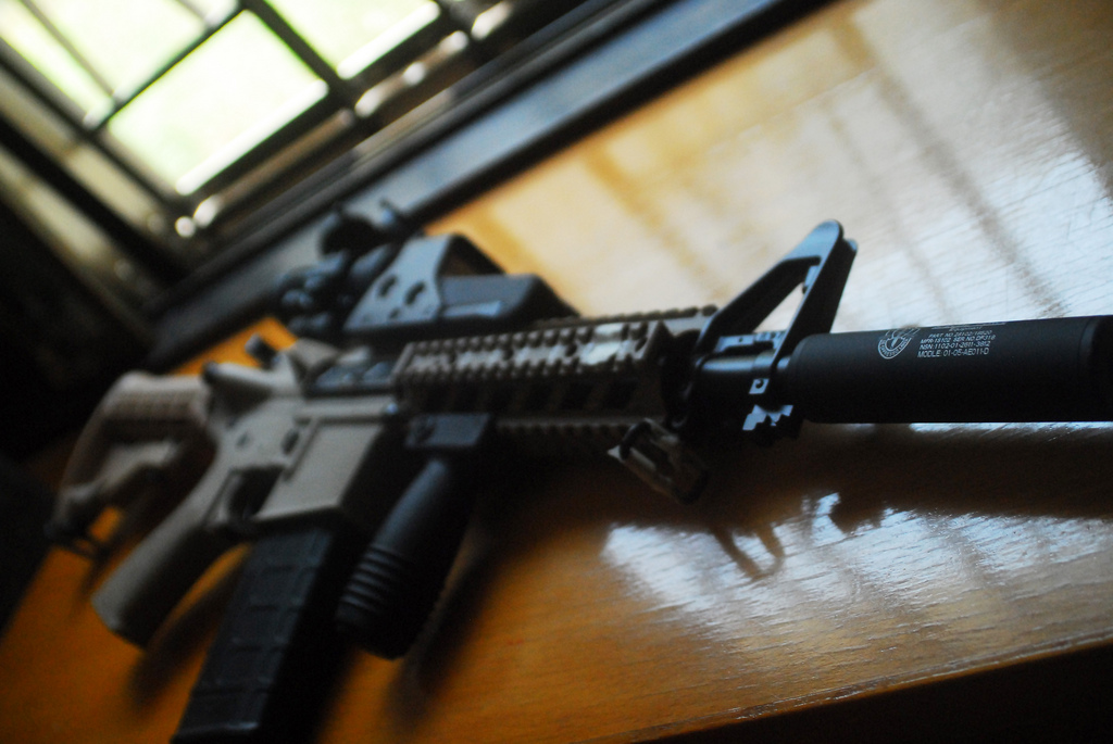 A special M4 carbine for a Specialist. by tsuihin - TimoStudios Best Red Dot Magnifier scope