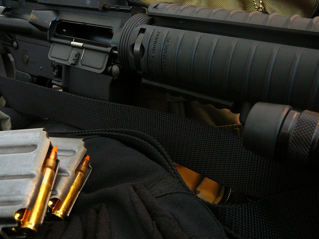 AR-15 Action Closeup by mr.smashy Best AR 15 Hard Case