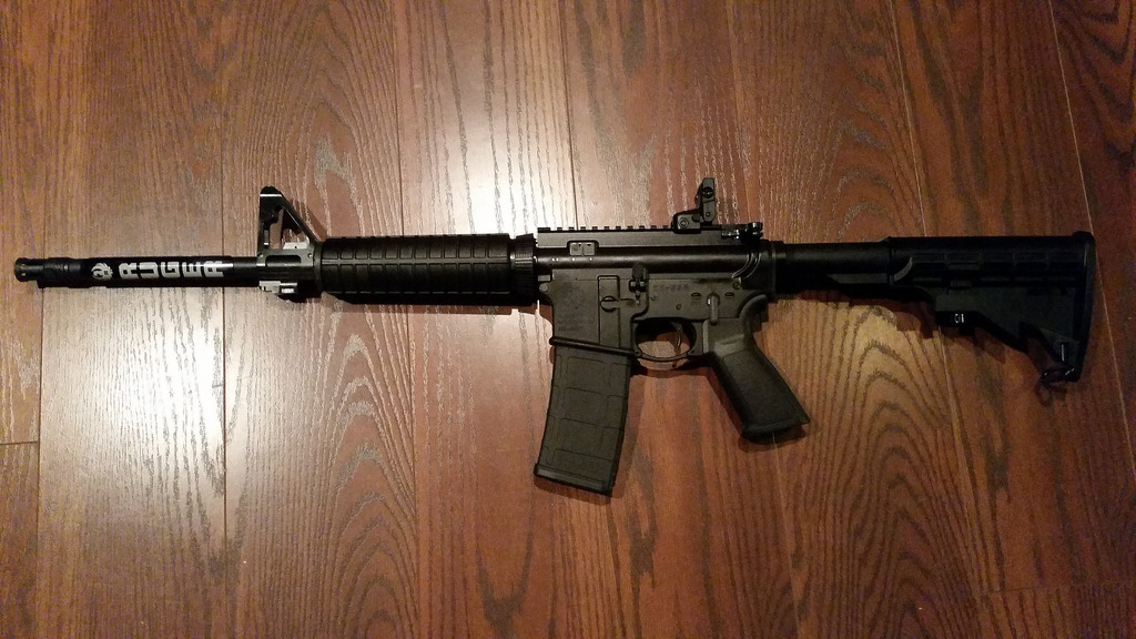 Ruger AR-556 by SenseiAlan Ruger AR 556 Scope